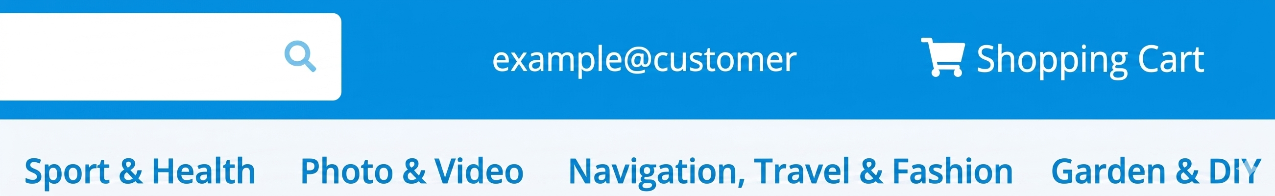The user is automatically logged into the webshop after selecting the supplier.